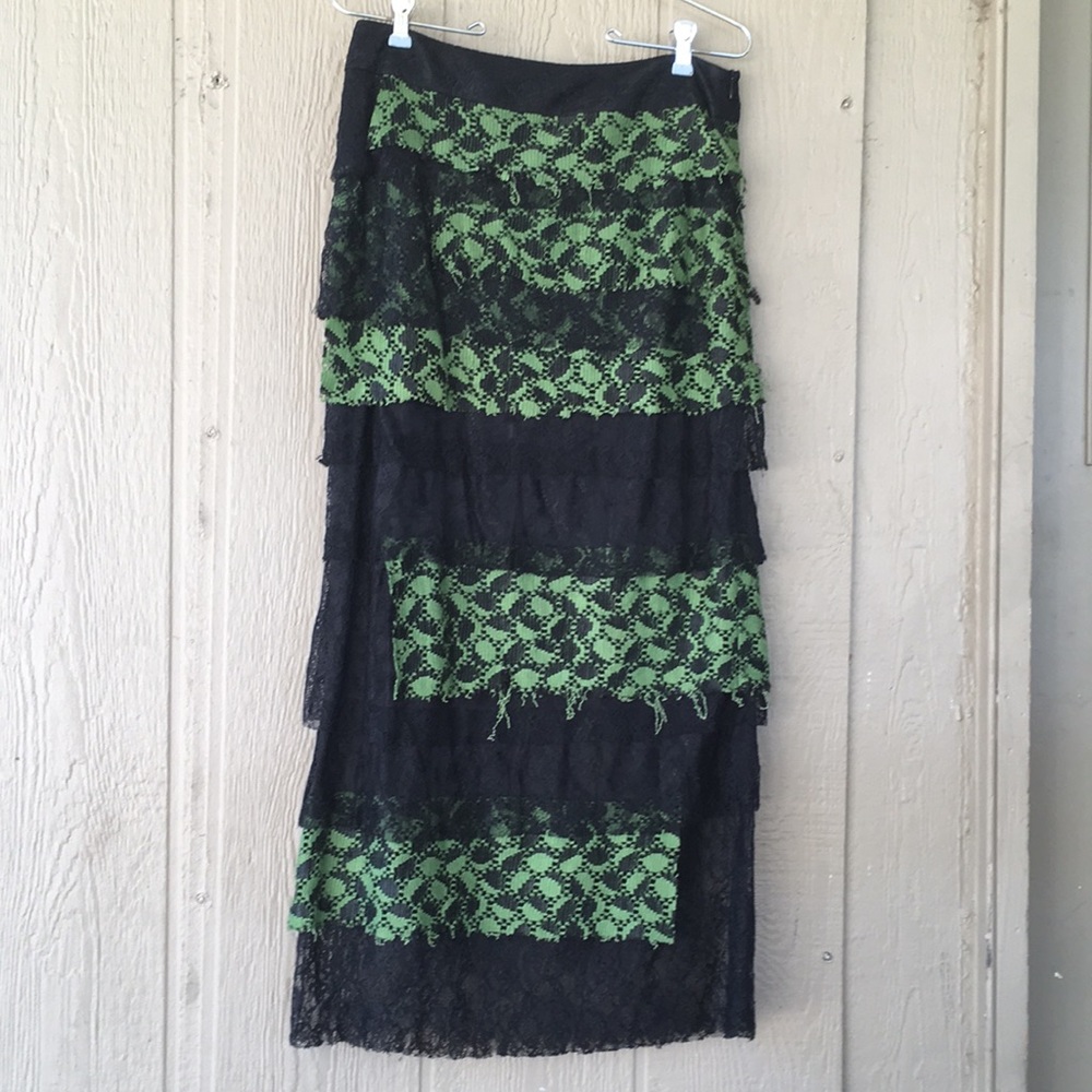❌SOLD❌Multi Layer Lace Sharon Tang Skirt
